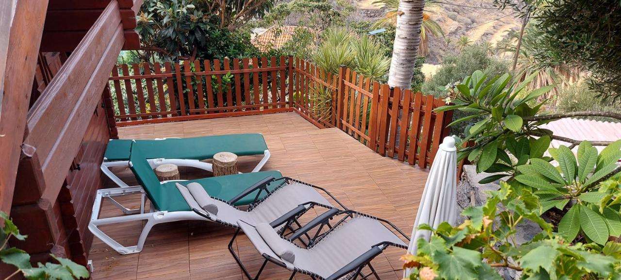 Cabana Los Palmeros, Vista Al Mar Y La Montana Alojera Exteriér fotografie