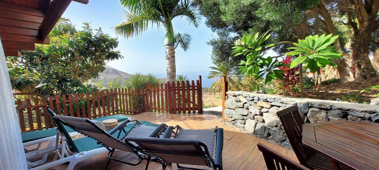 Cabana Los Palmeros, Vista Al Mar Y La Montana Alojera Exteriér fotografie