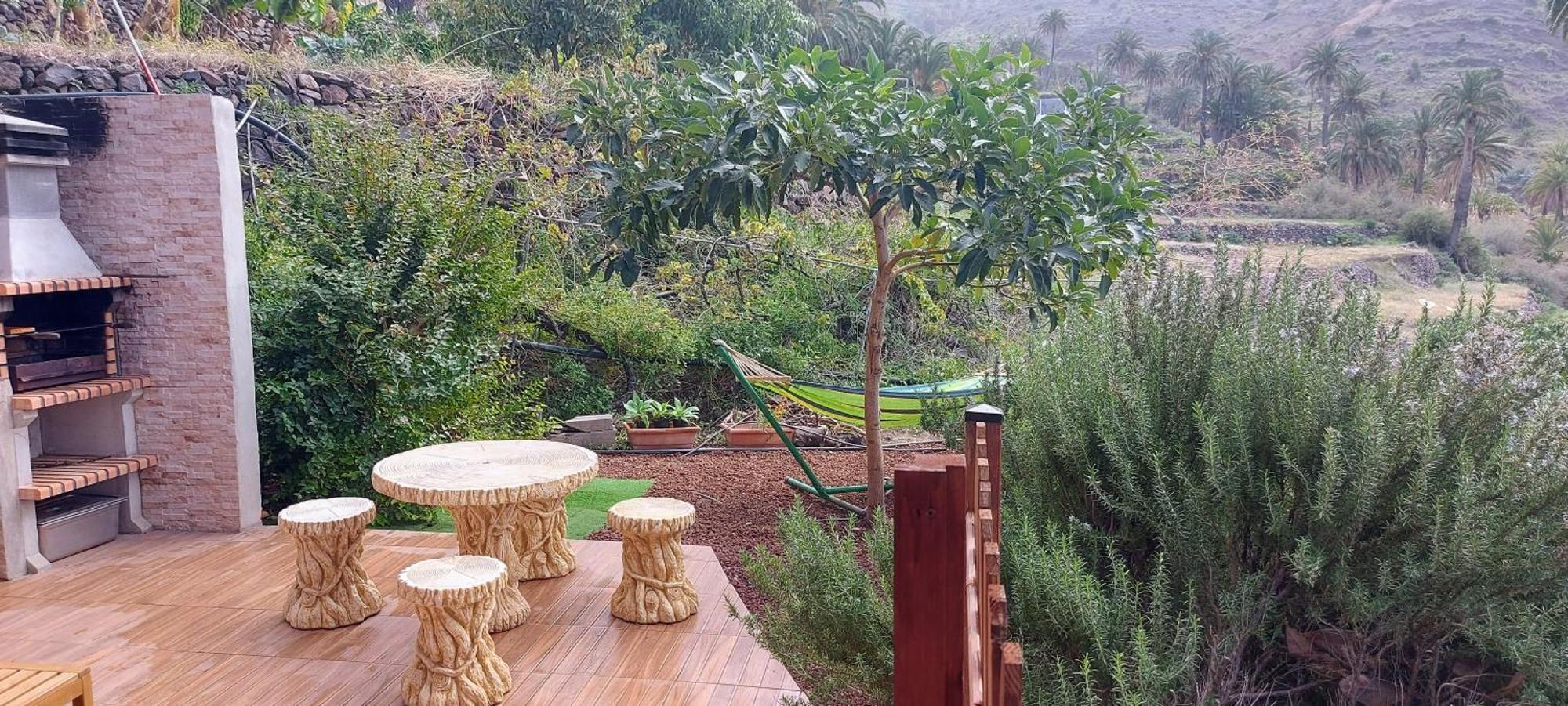 Cabana Los Palmeros, Vista Al Mar Y La Montana Alojera Exteriér fotografie