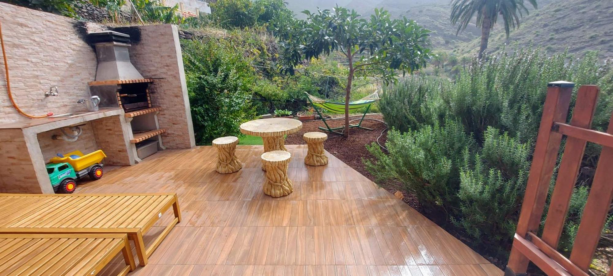 Cabana Los Palmeros, Vista Al Mar Y La Montana Alojera Exteriér fotografie