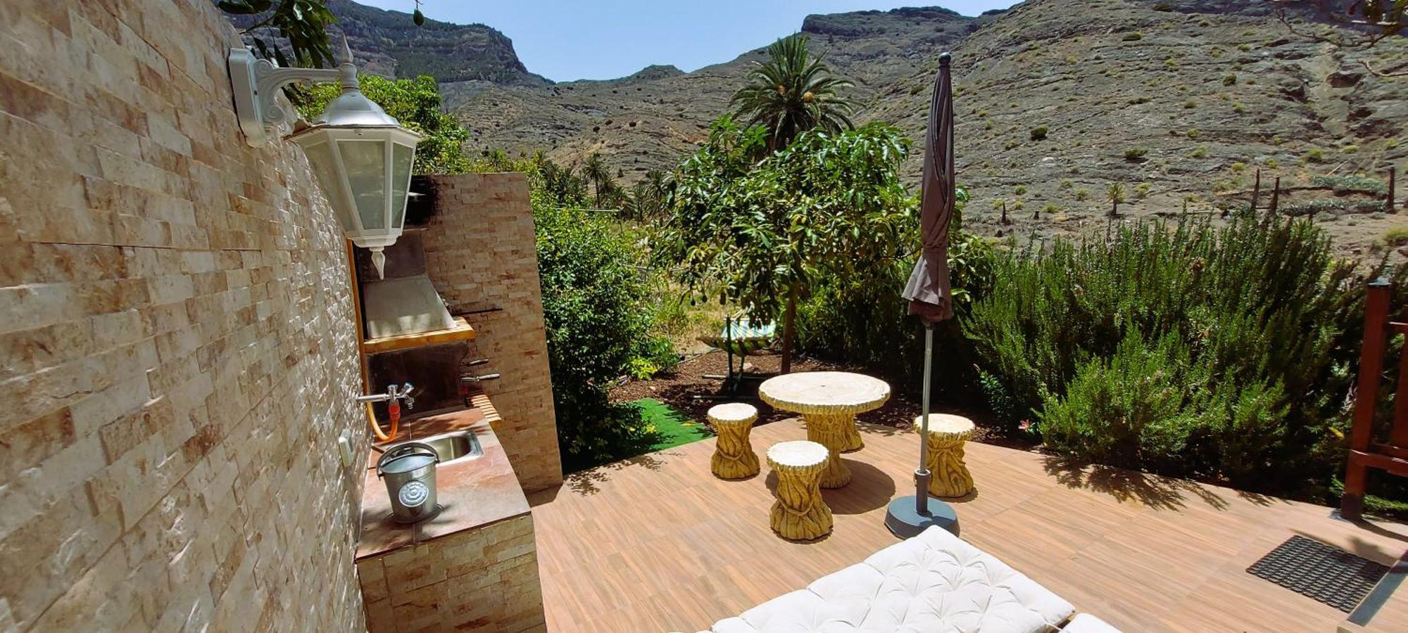 Cabana Los Palmeros, Vista Al Mar Y La Montana Alojera Exteriér fotografie