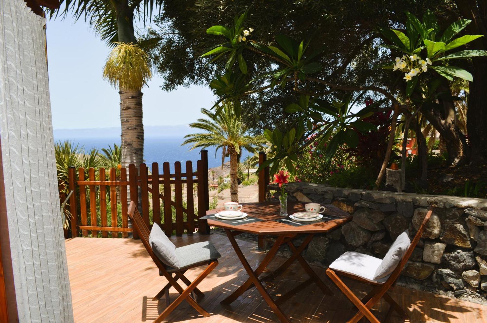 Cabana Los Palmeros, Vista Al Mar Y La Montana Alojera Exteriér fotografie