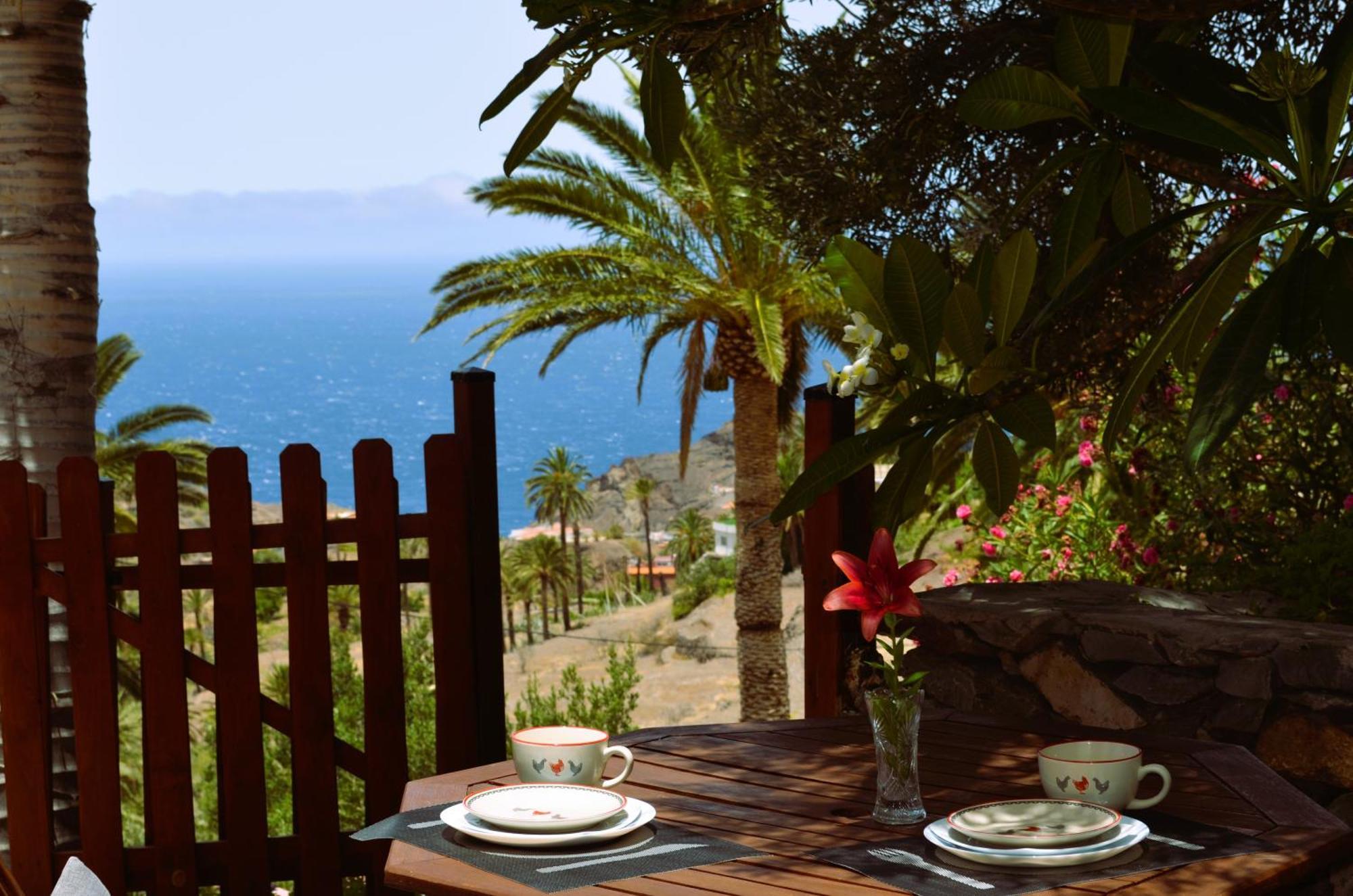 Cabana Los Palmeros, Vista Al Mar Y La Montana Alojera Exteriér fotografie